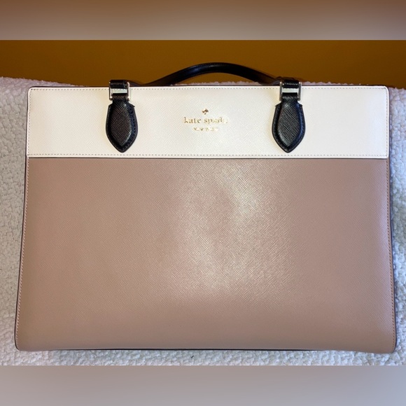 Kate Spade Black and Tan Tote Bag Set ( authentic bag and wallet ) - Picture 8 of 16